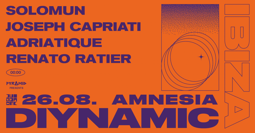 Diynamic announces a new special showcase with Solomun, Joseph Capriati and more at Amnesia!