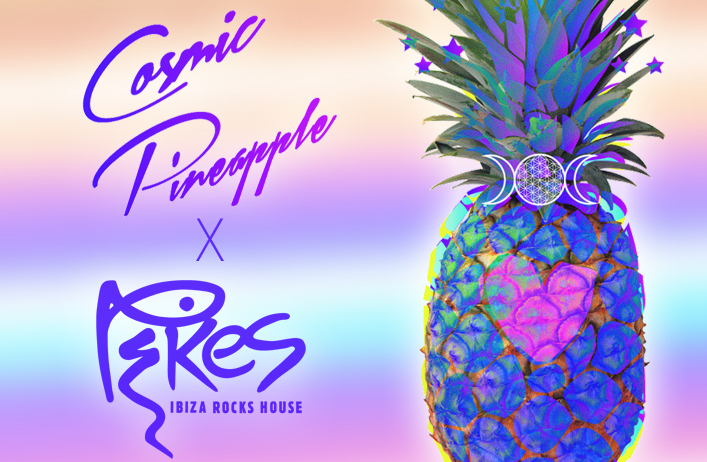 Six summer dates of Cosmic Pineapple at Pikes Ibiza