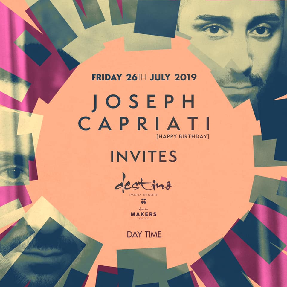 Joseph Capriati’s Birthday Pool Party at Destino Ibiza