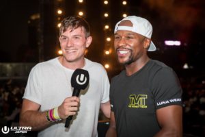 Mayweather Pacquiao Rematch announced at Ultra Japan!