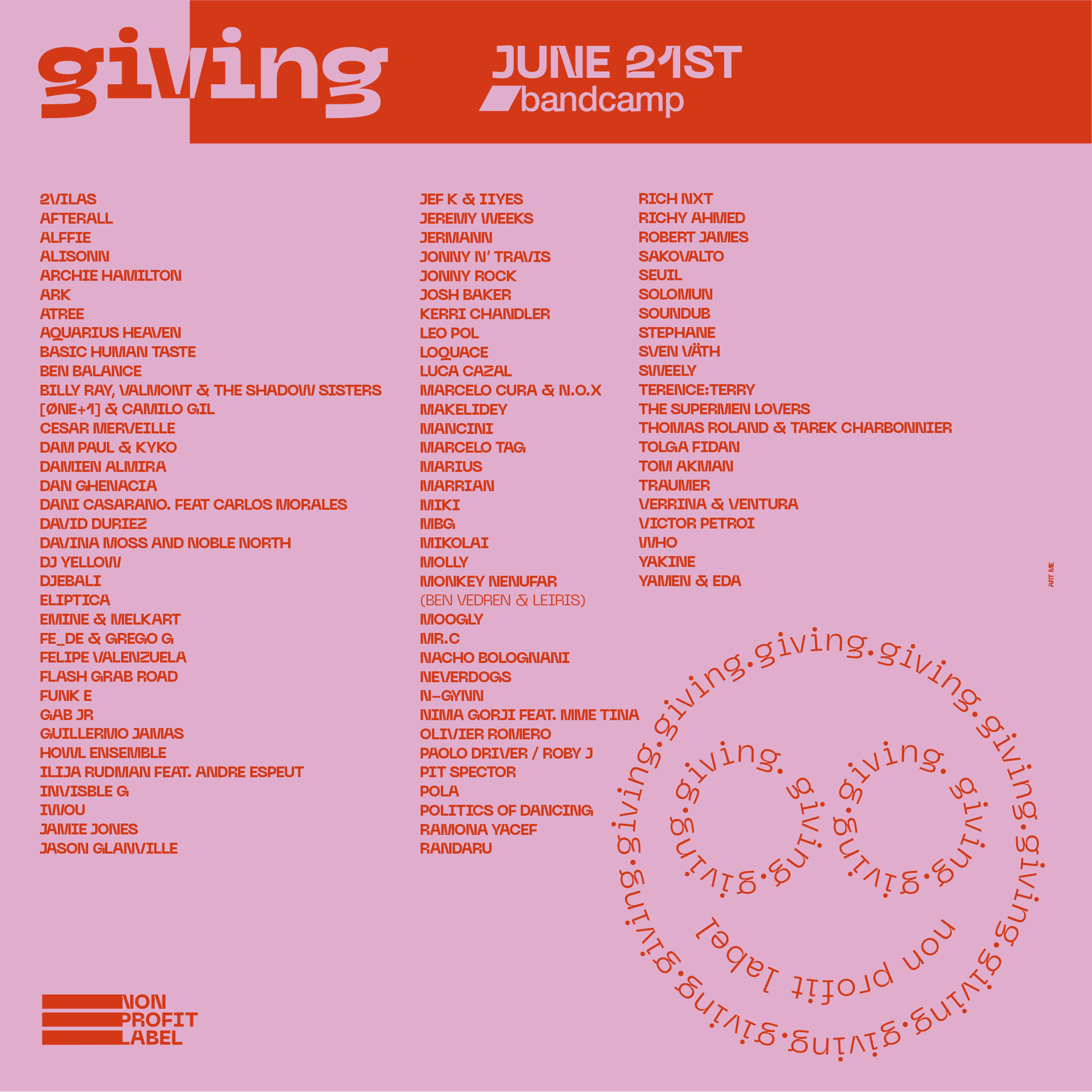 90 artists support together Food For Ibiza