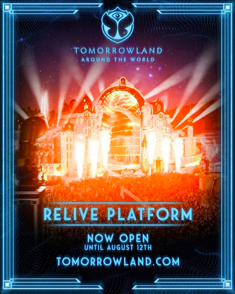 Relive platform Tomorrowland Around the World opens today