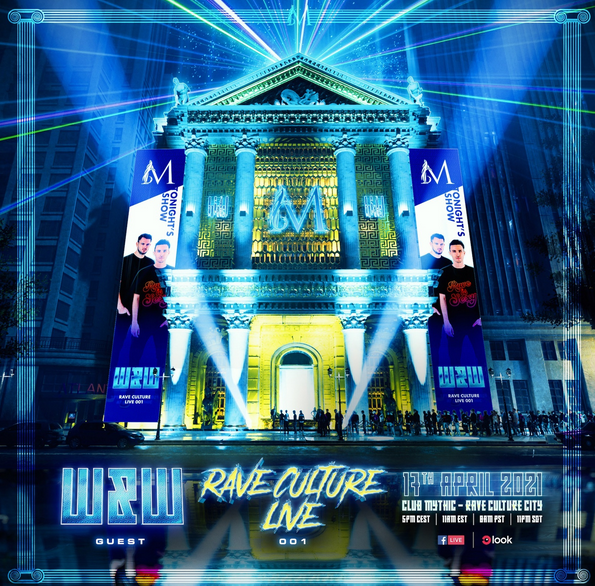 Rave Culture Live Series, the new livestream concept by W&W!
