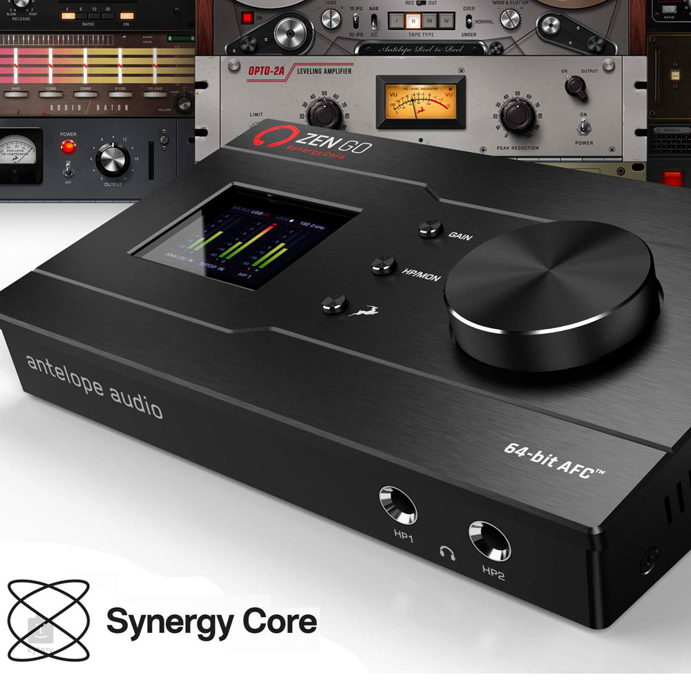 Antelope Audio Zen Go Synergy Core, Finally a studio grade sound