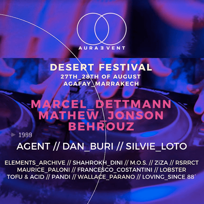Aura Event : Desert Festival