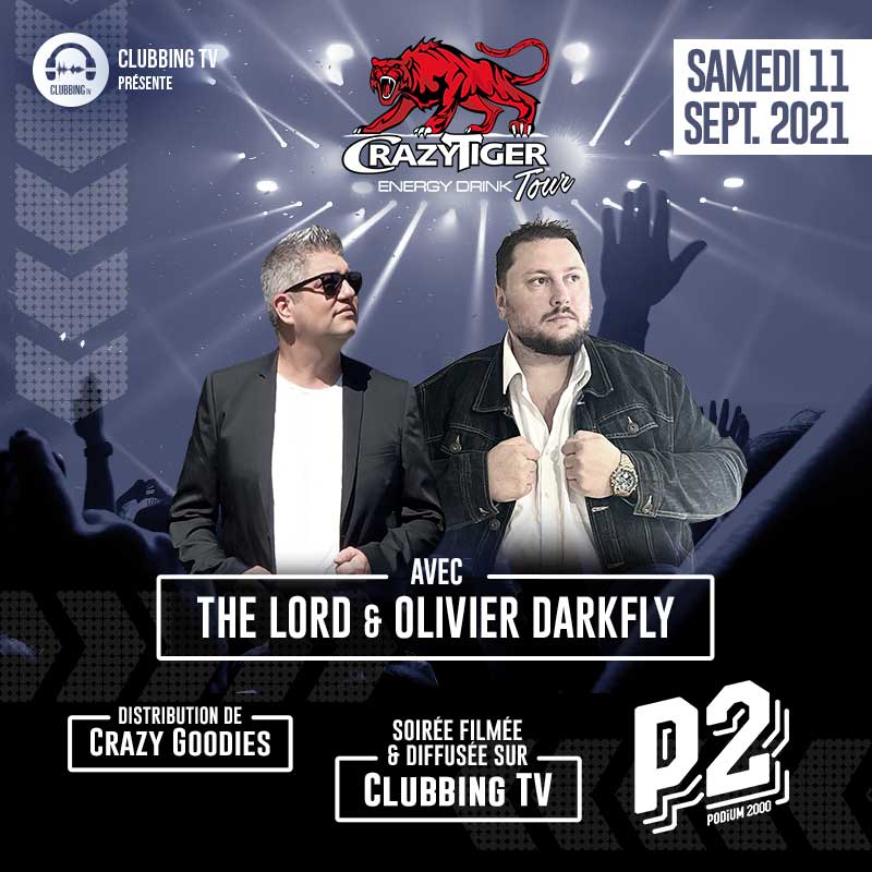 Crazy Tiger tour with Clubbing TV at Club P2