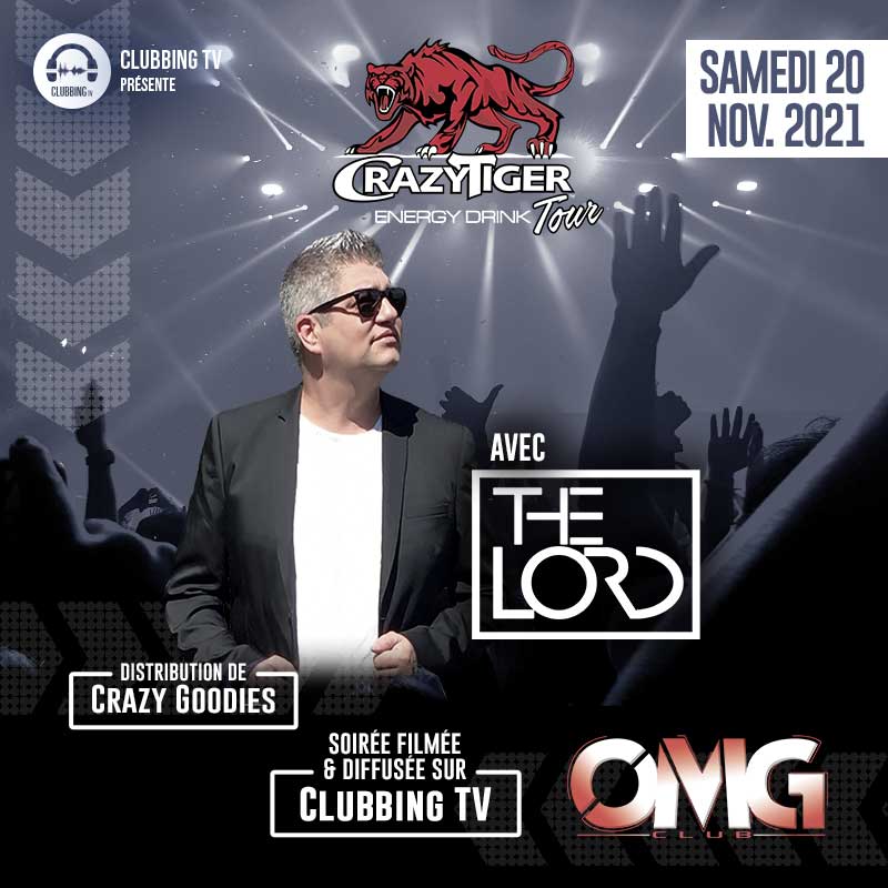 Clubbing TV Crazy Tiger Tour at OMG Club Chartres