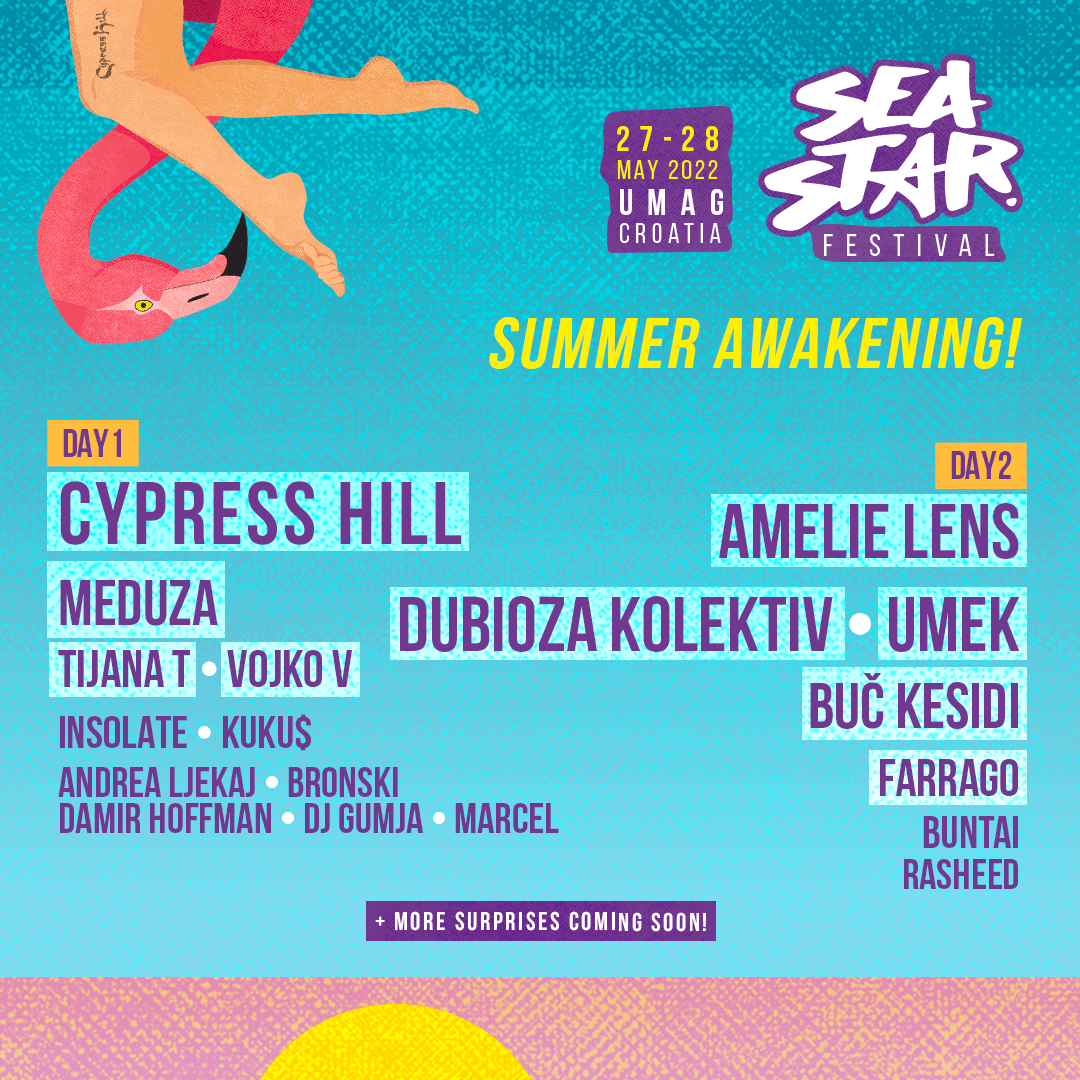 Sea Star: the start of next summer festival season!