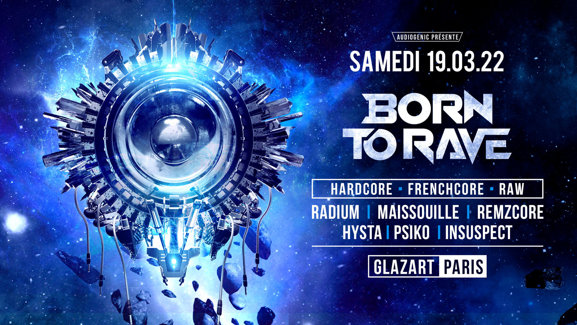 Paris get ready, Born To Rave is coming!