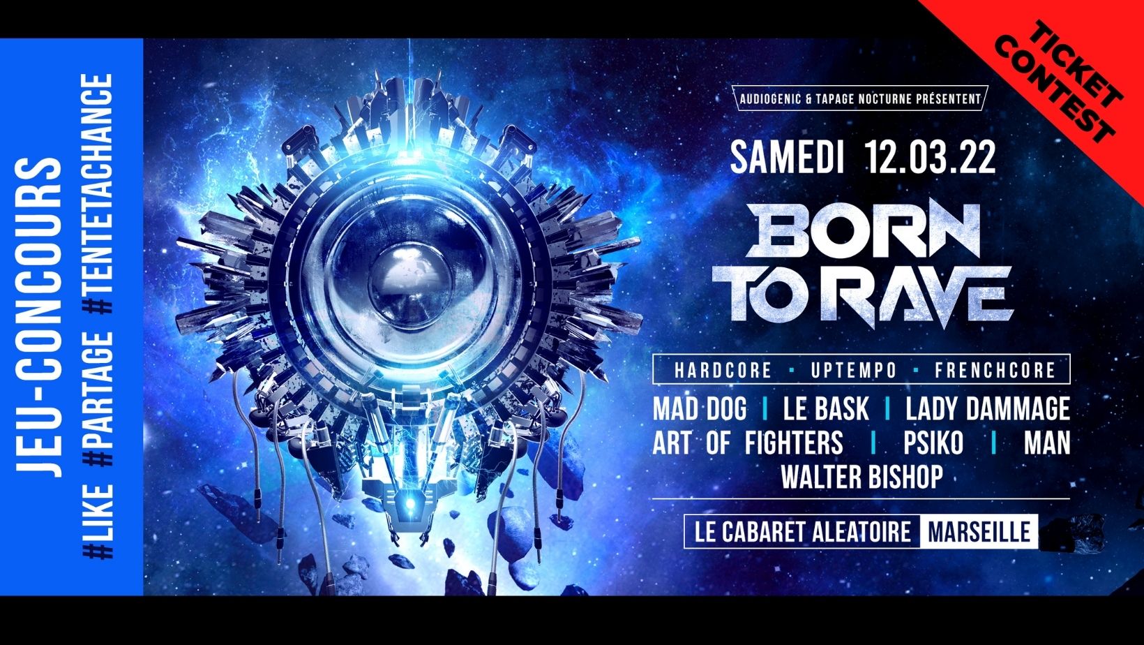 Born to Rave 2022 in Marseille