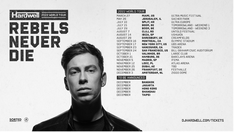 Hardwell is back with a tour AND an album!