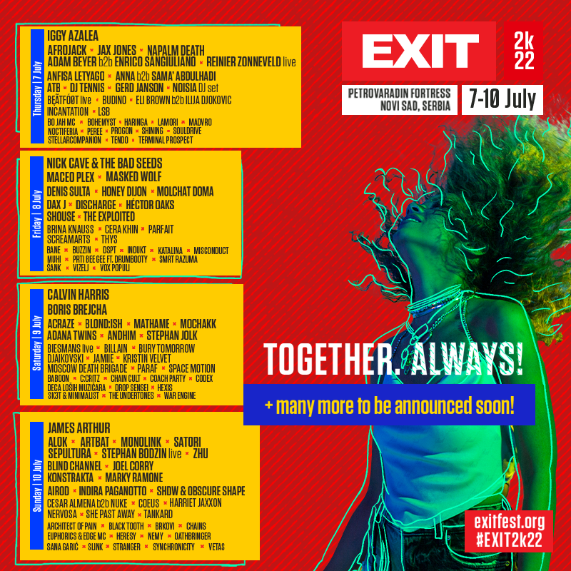 EXIT Festival 2022
