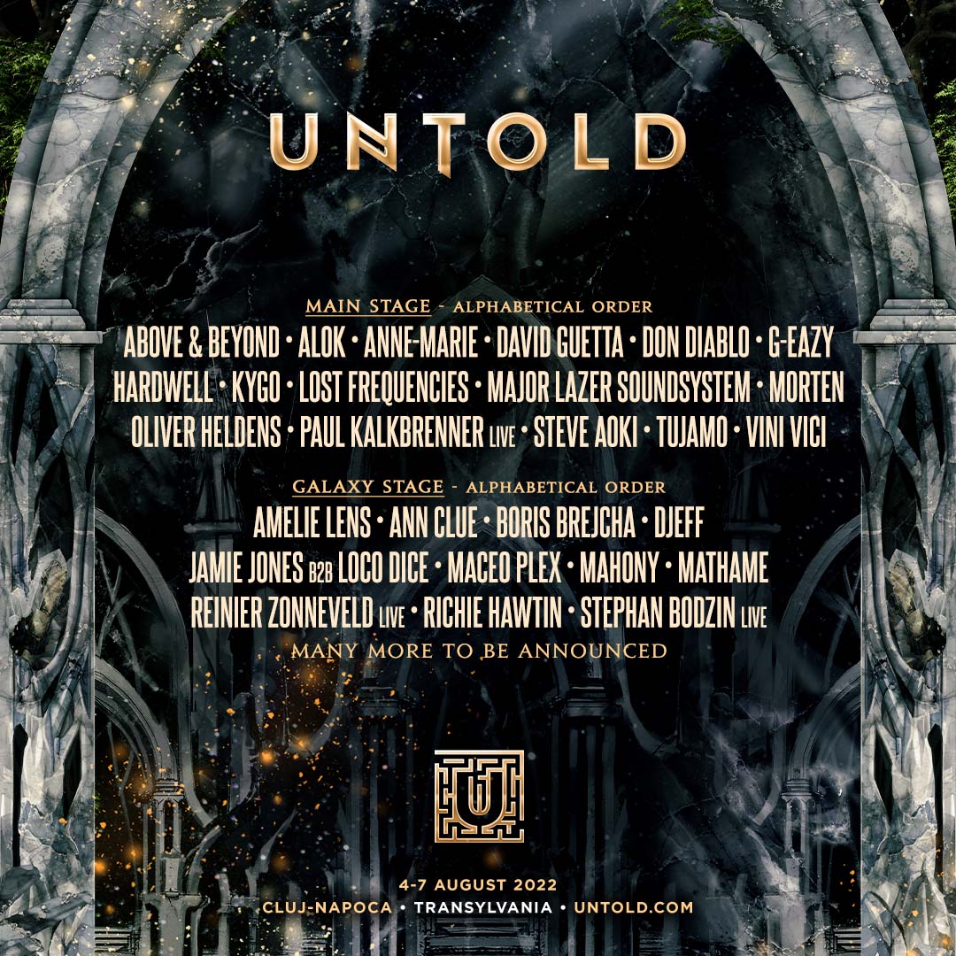 Are you ready to open the Chapter VII of UNTOLD Festival?