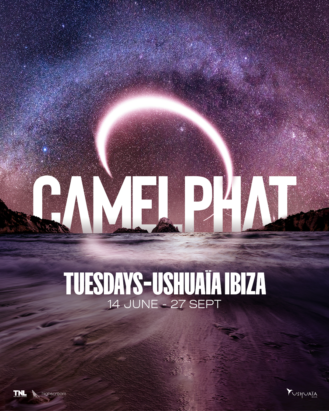 If you want to see CamelPhat this summer, it’s at Ushuaïa Ibiza!
