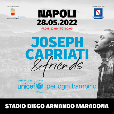 Joseph Capriati playing a Special UNICEF concert to help the Ukrainian population!