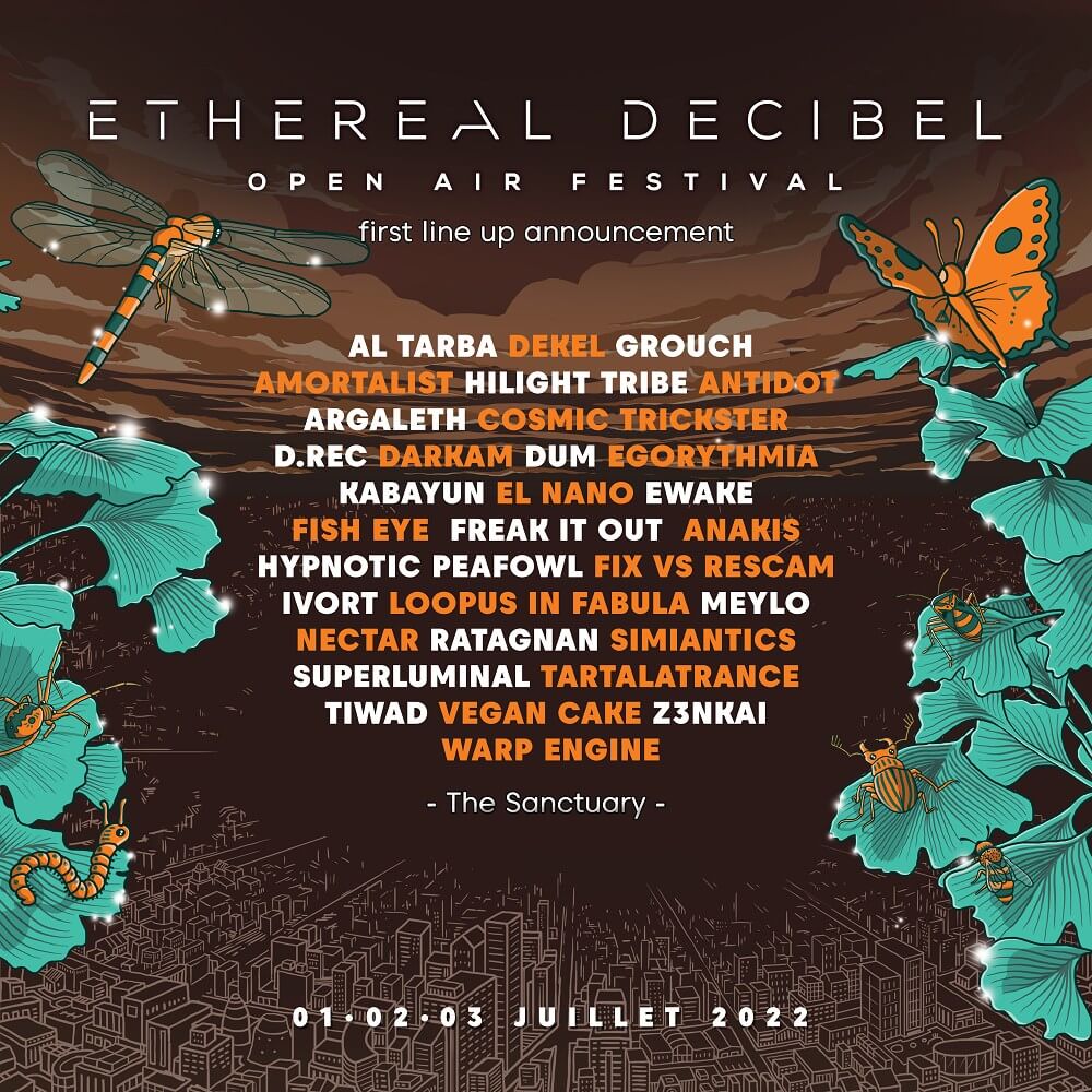 The psytrance festival ‘Ethereal Decibel’ is coming !
