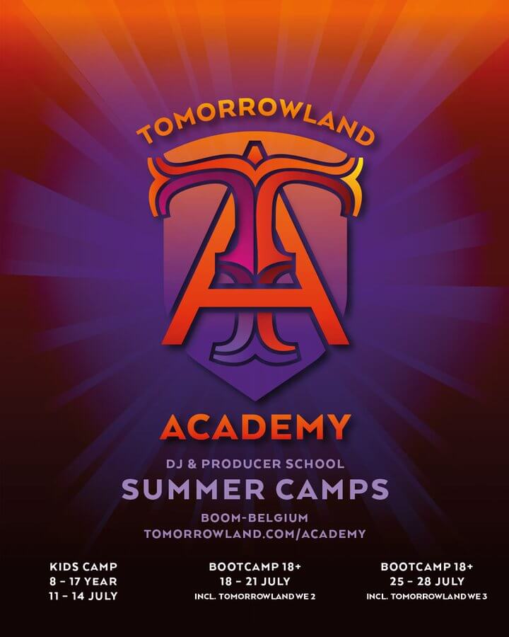 Tomorrowland Academy will be raising the future DJs and Producers