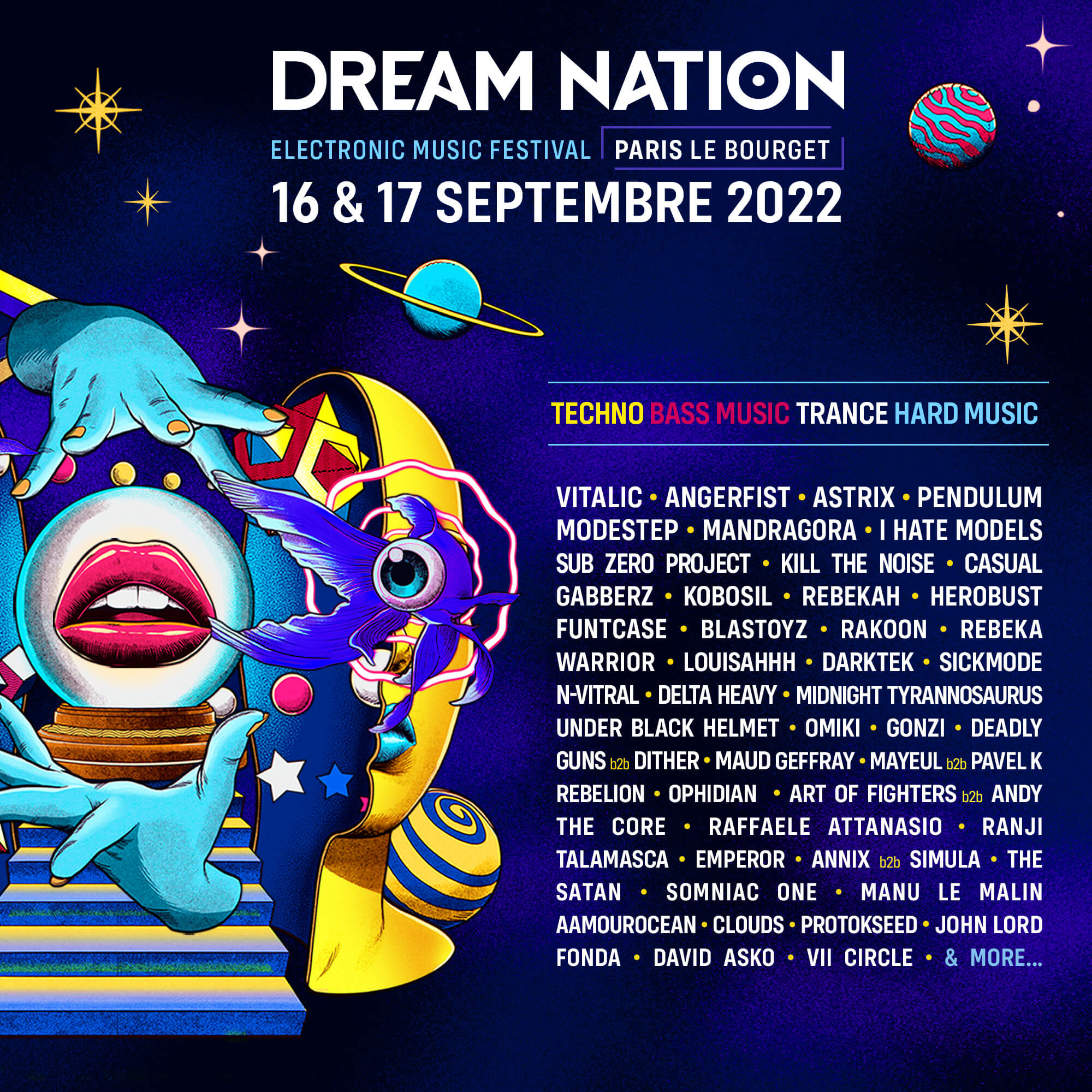 Guess who is playing at the Dream Nation Festival?
