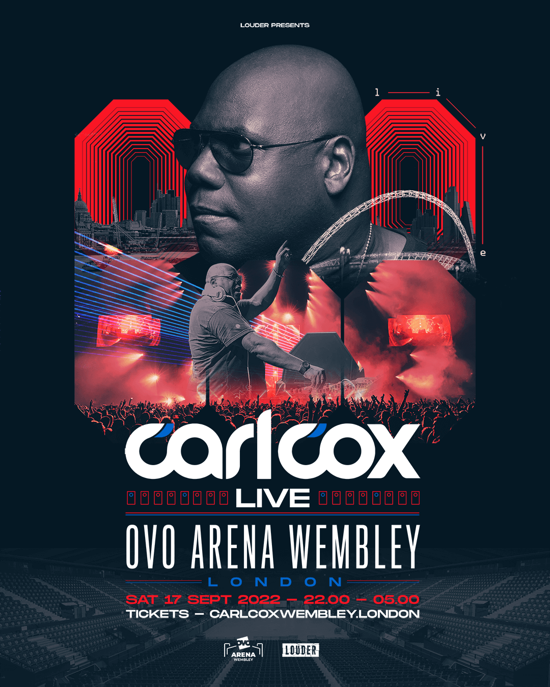 A special show for the iconic Carl Cox