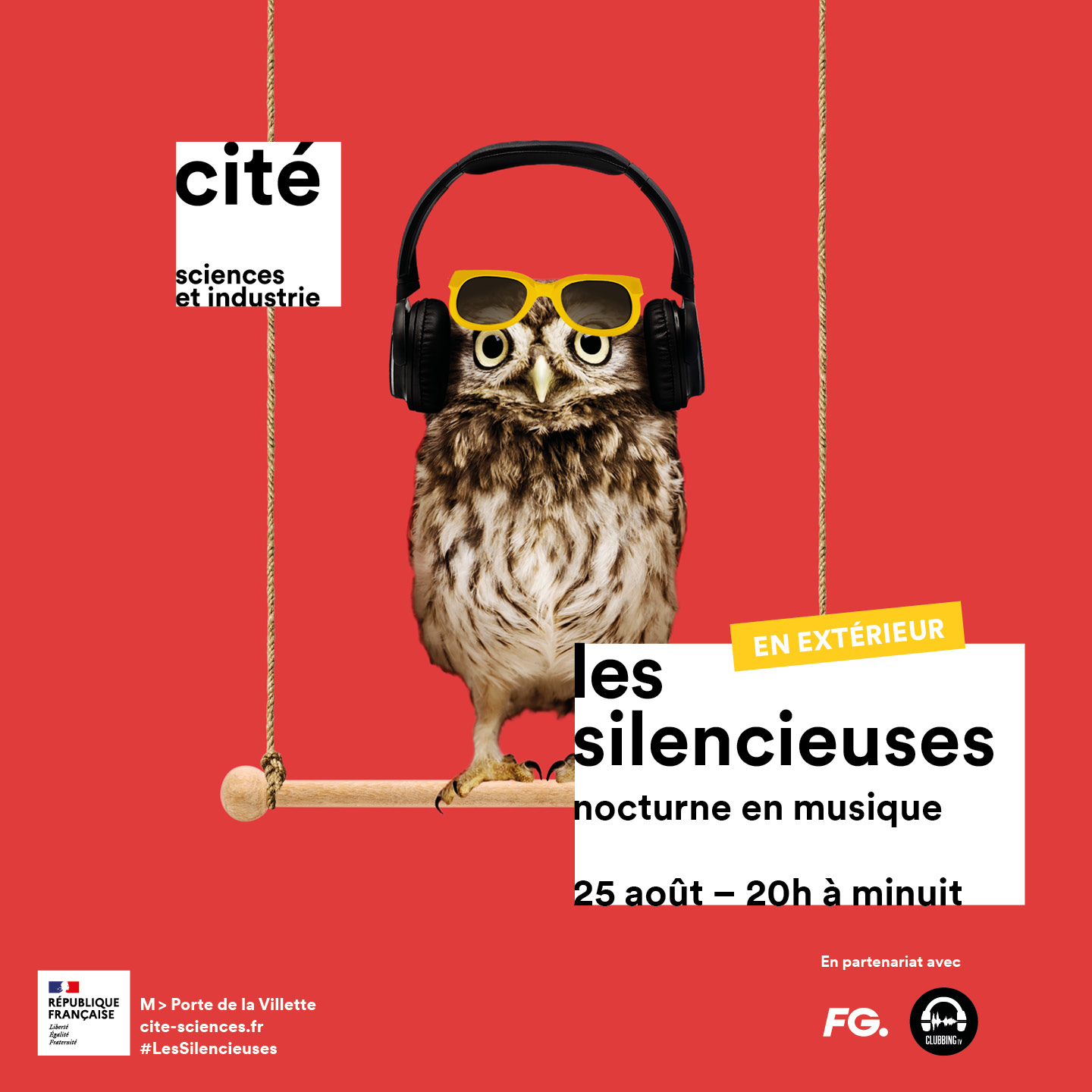 Les Silencieuses Paris Cité des Sciences Thursday August 25th
