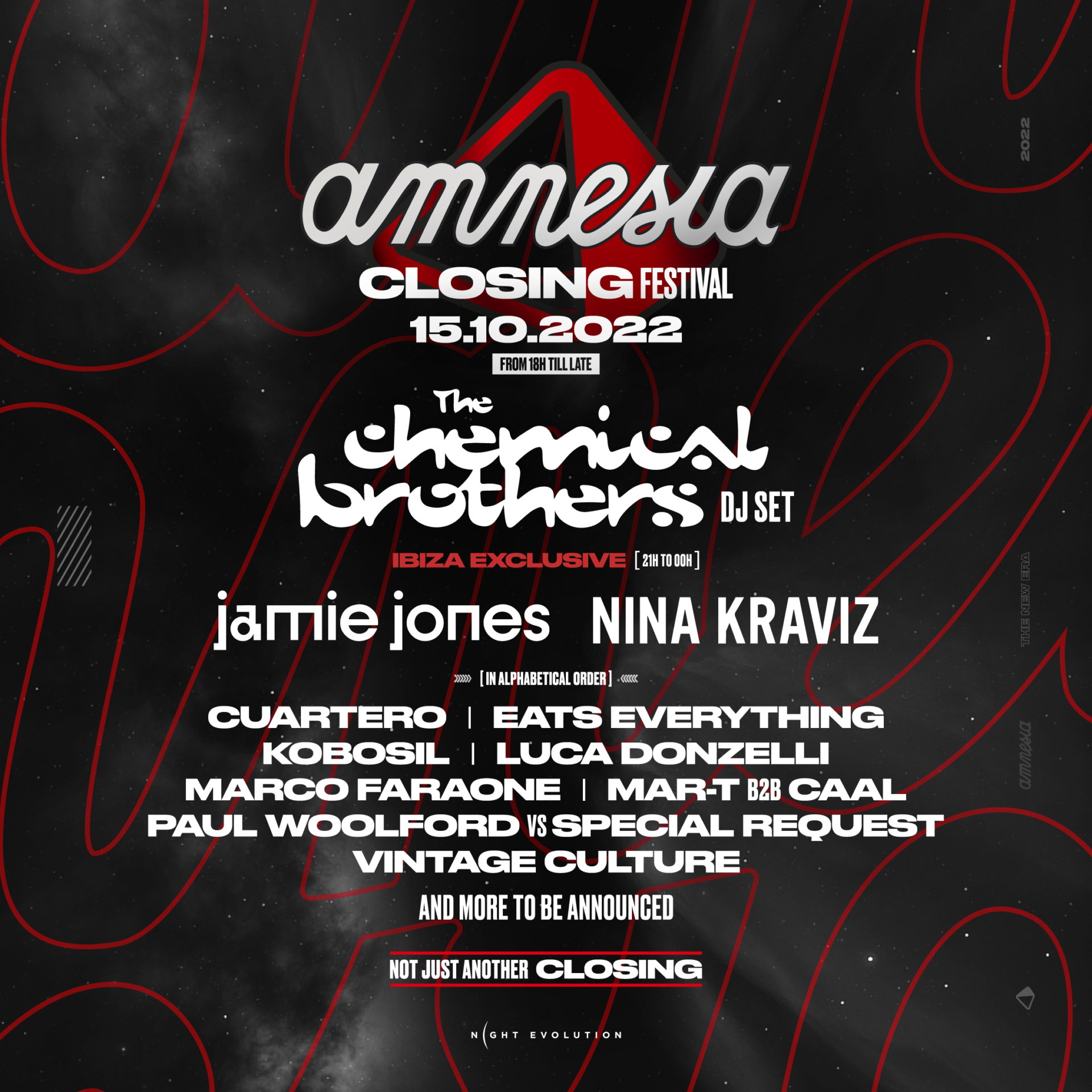 An Epic Closing party at Amnesia Ibiza