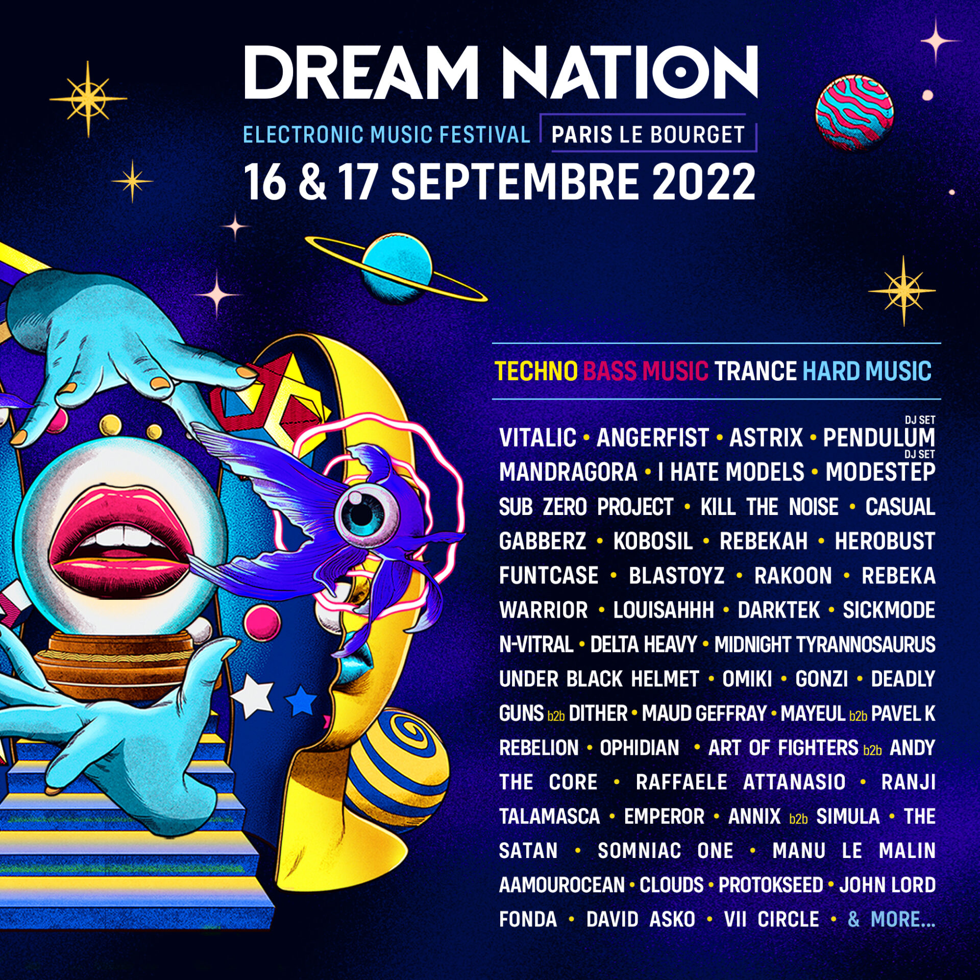 2*2 TICKETS FOR DREAM NATION