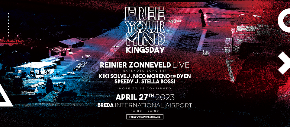 Reinier Zonneveld to headline Free Your Mind Kingsday in Breda