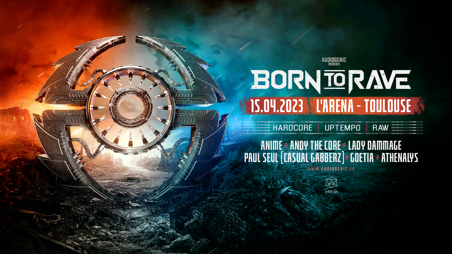 BORN TO RAVE 2023 | TOULOUSE