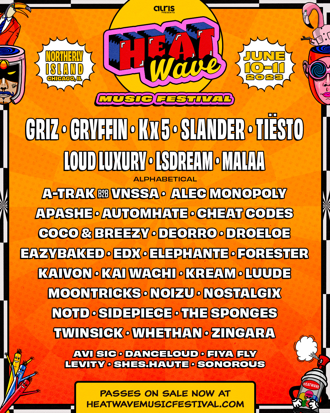 Heatwave Music Festival 2023 Lineup