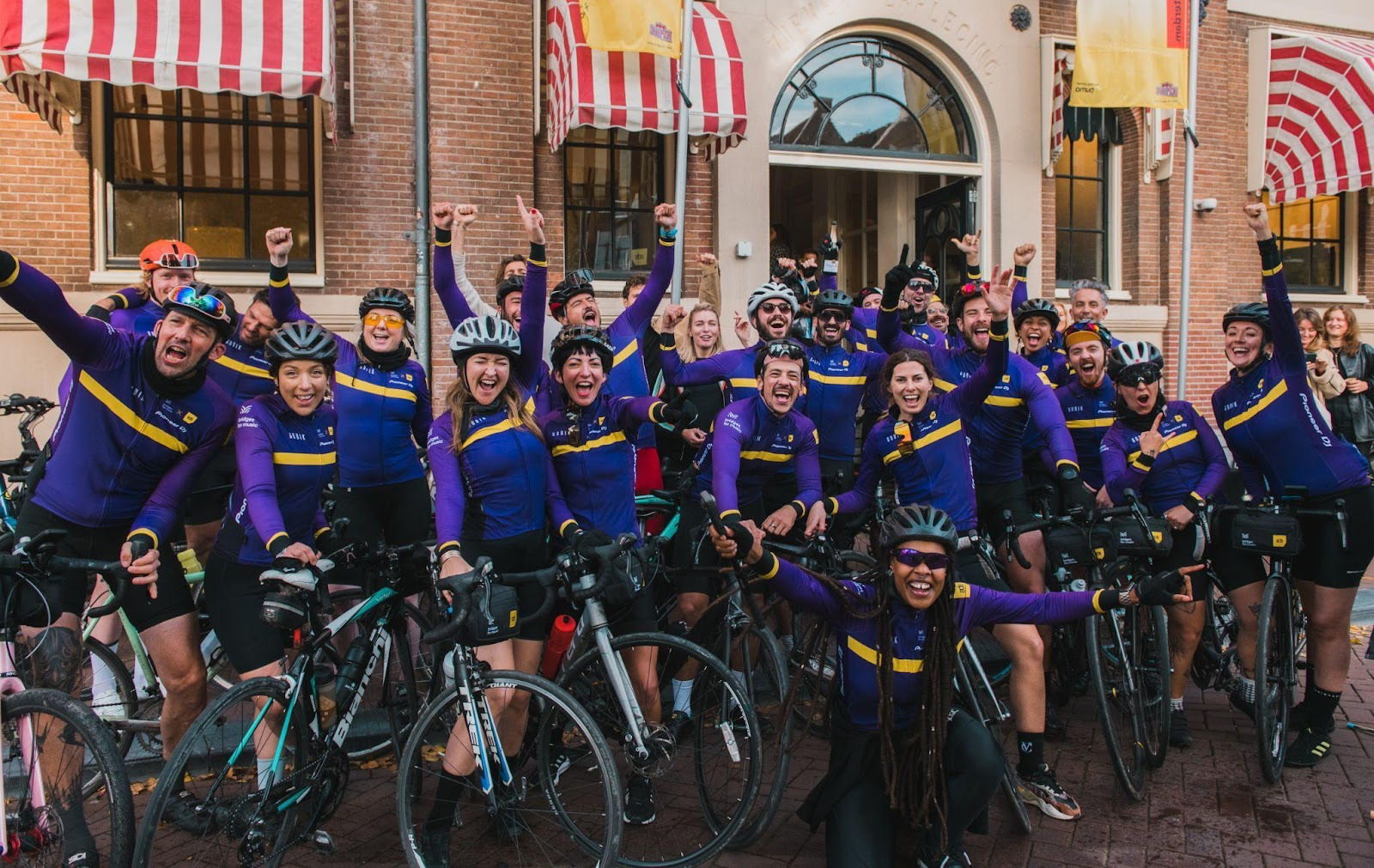 DJs ditch Jets for pedals in epic charity ride to ADE