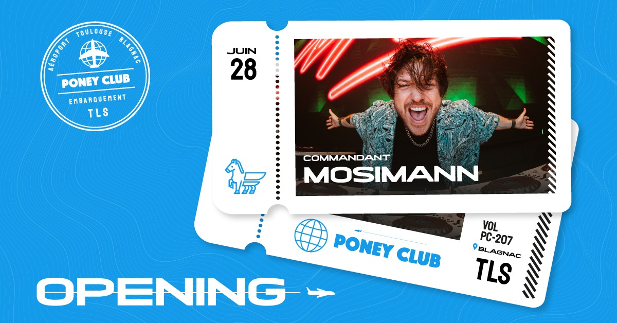 Opening Poney Club 2023 x MOSIMANN