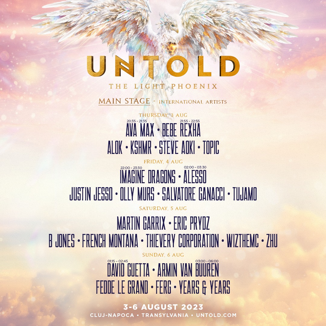 Untold Festival Unveils The Light Phoenix: An Impressive Journey of Music and Magic!