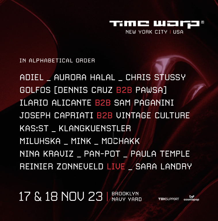 Unveiling the Breathtaking Lineup for Time Warp’s Sixth US Edition in NYC