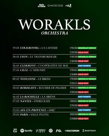 Une Expérience Musicale Inédite avec Worakls : Deux Sessions, Une Nuit !
