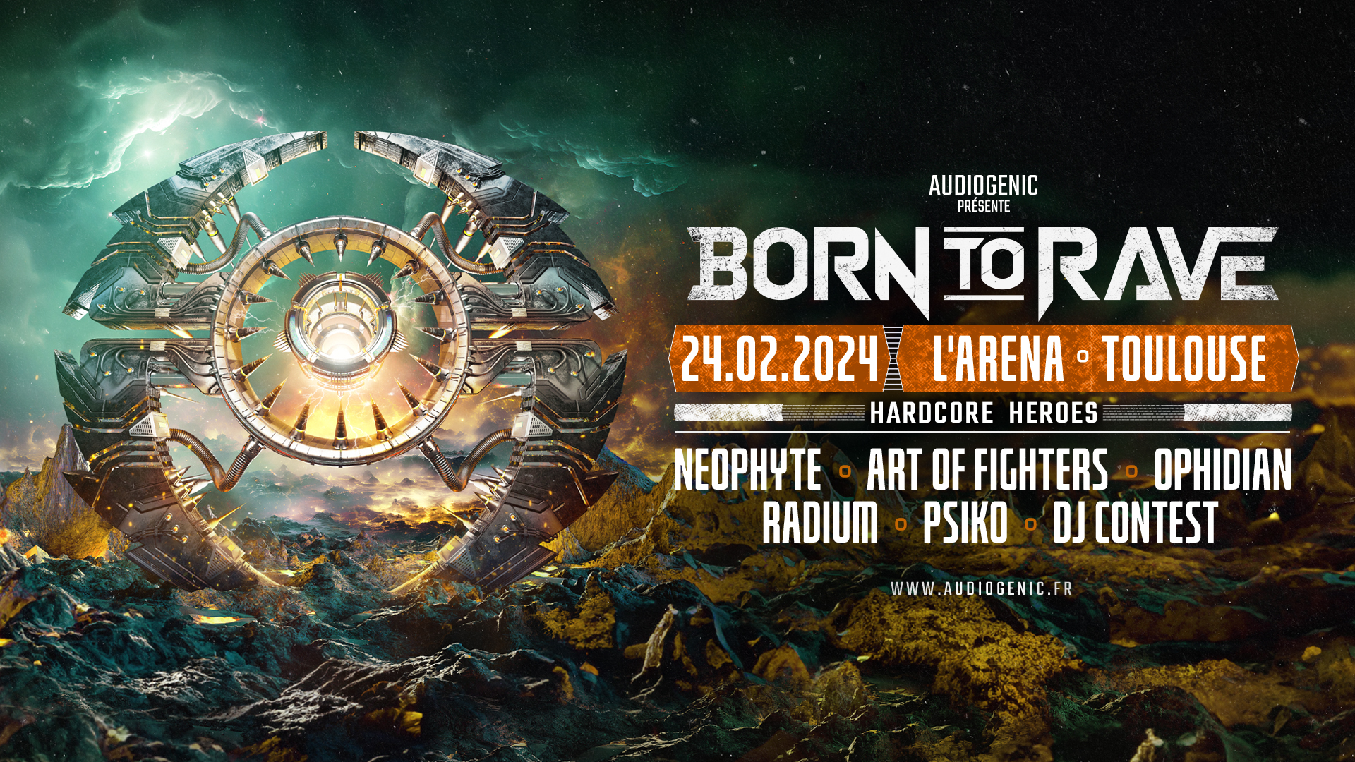 BORN TO RAVE 2024 – TOULOUSE