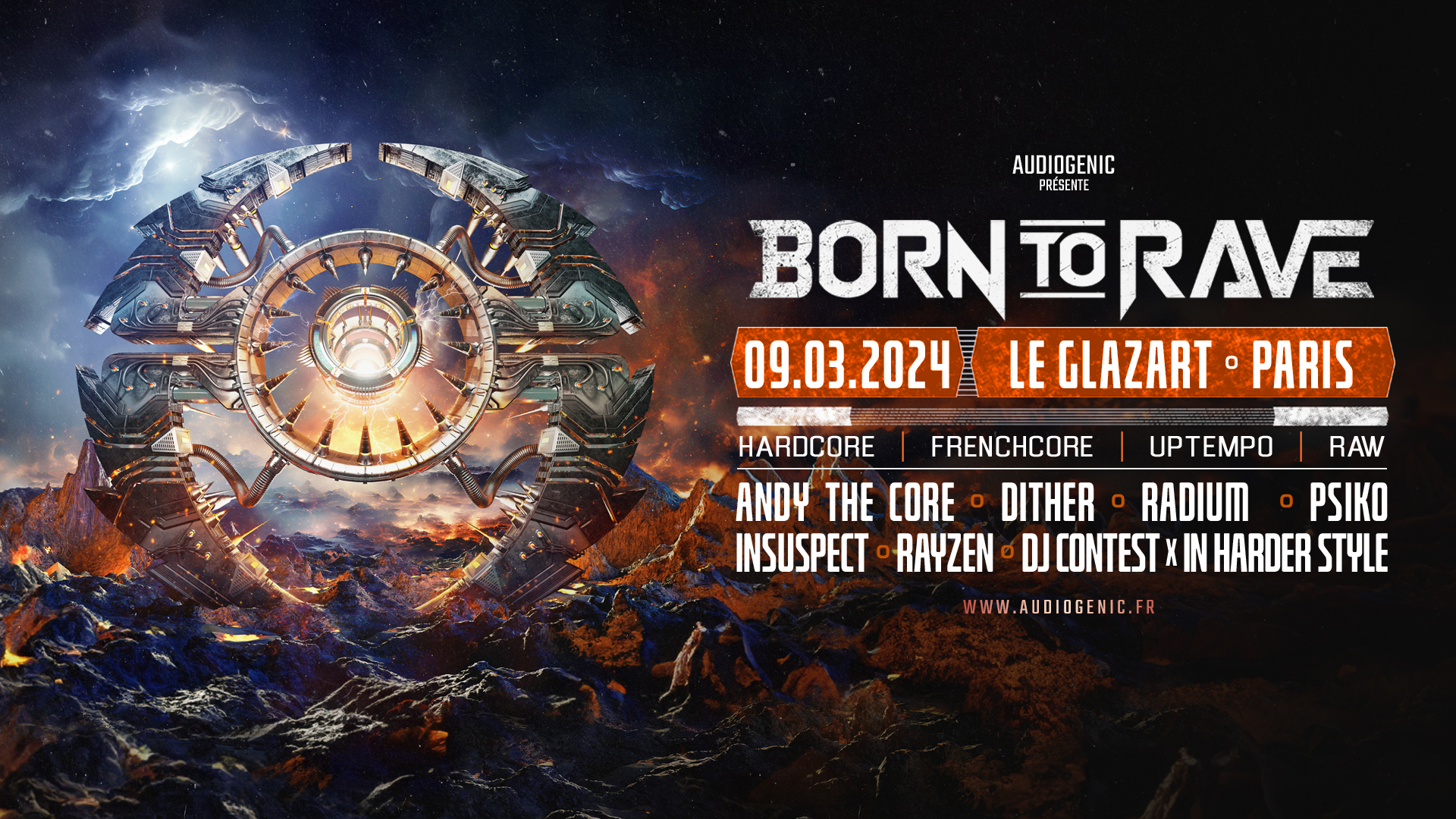 Born To Rave : Une Nuit Explosive à Paris le 9 Mars !