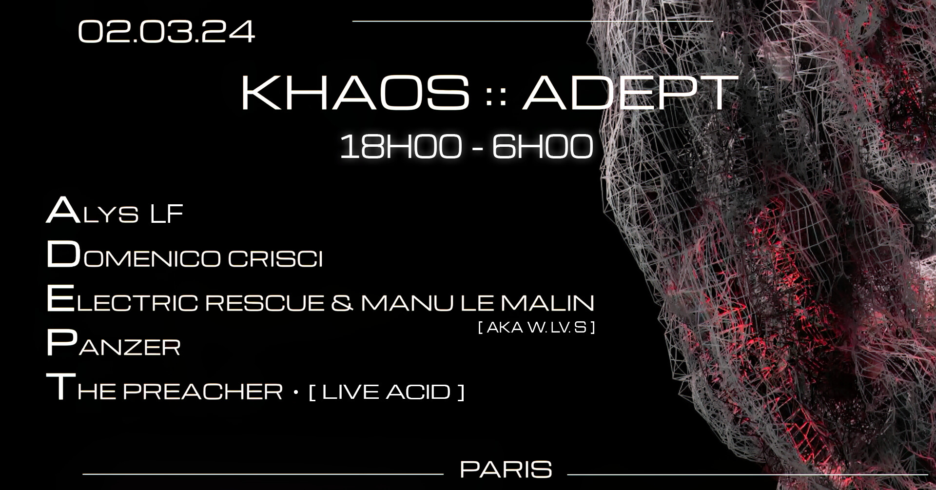 KHAOS : MANU LE MALIN & MORE