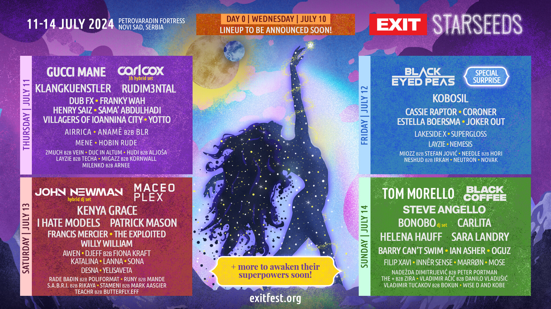 EXIT FESTIVAL 2024 – STARSEEDS