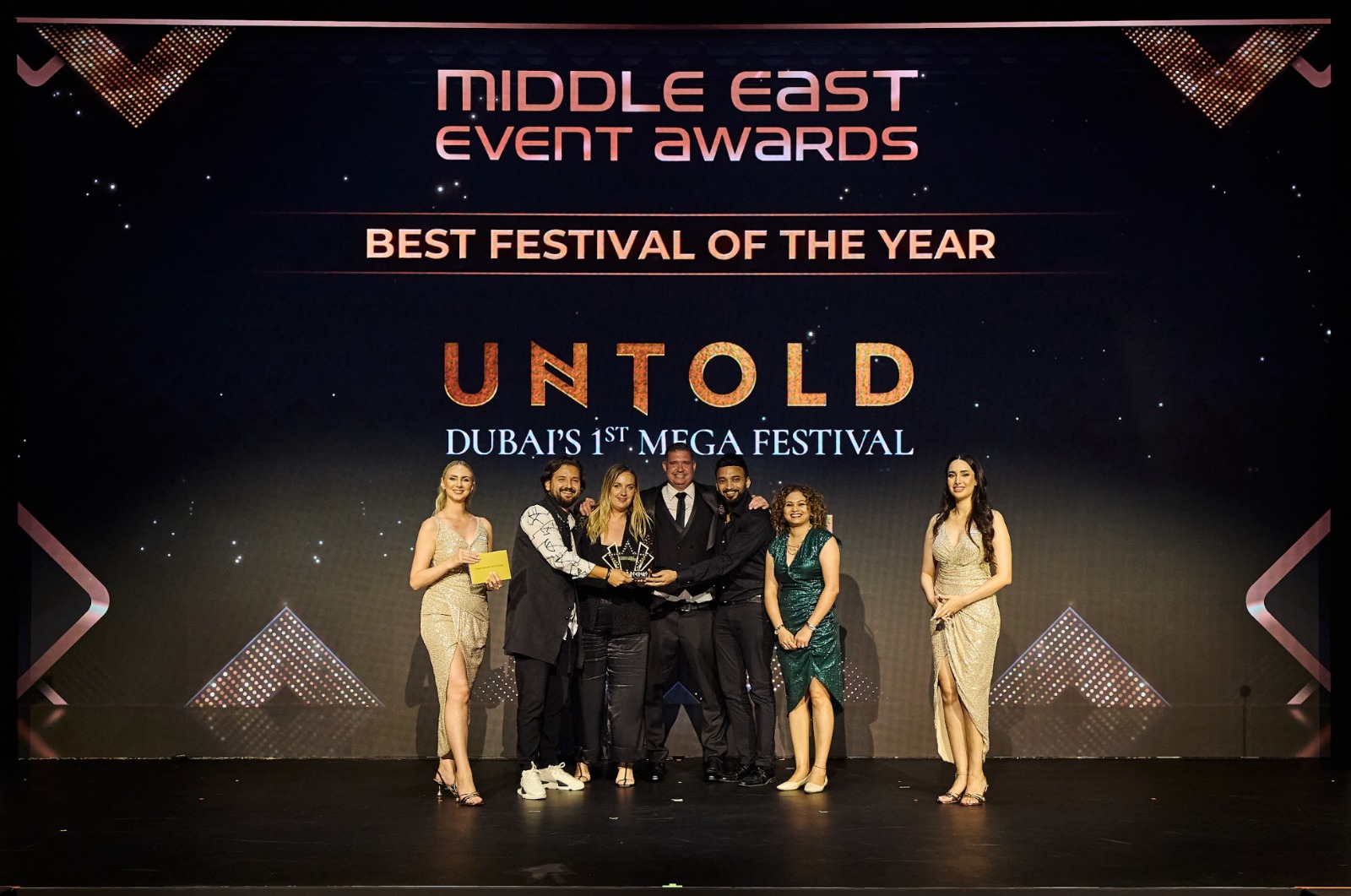 UNTOLD Dubai – Best Festival of the Year at The Middle East Event Awards 2024